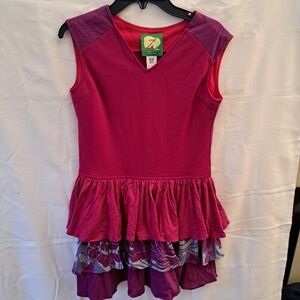 Z2Wear sleeveless,V-neck Dress Featuring a Drop-Waist silhouette Size Small